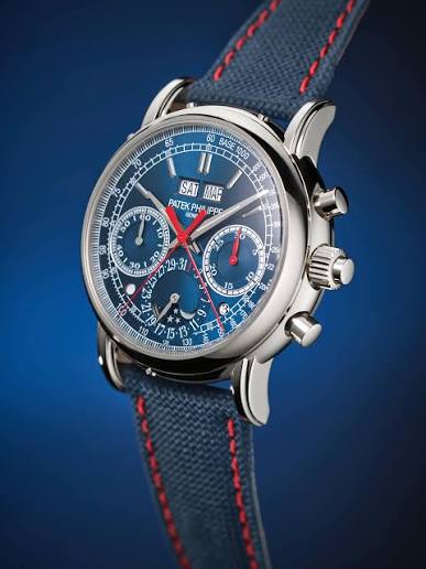 Patek Philippe New Grand Complications Navy Blue Dial White Gold 40mm