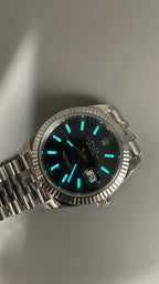 Rolex Datejust 41 – Black Dial VSF SUPER CLONE – 126334 – Fluted Bezel – Jubilee Bracelet