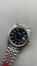 Rolex Datejust 41 – Black Dial VSF SUPER CLONE – 126334 – Fluted Bezel – Jubilee Bracelet