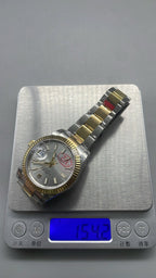 Rolex Datejust 41 – Silver Dial VSF SUPER CLONE – 126333 – Fluted Bezel – Oyster Bracelet