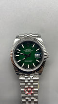 Rolex Datejust 41 – Green Dial VSF SUPER CLONE – 126334 – Fluted Bezel – Jubilee Bracelet