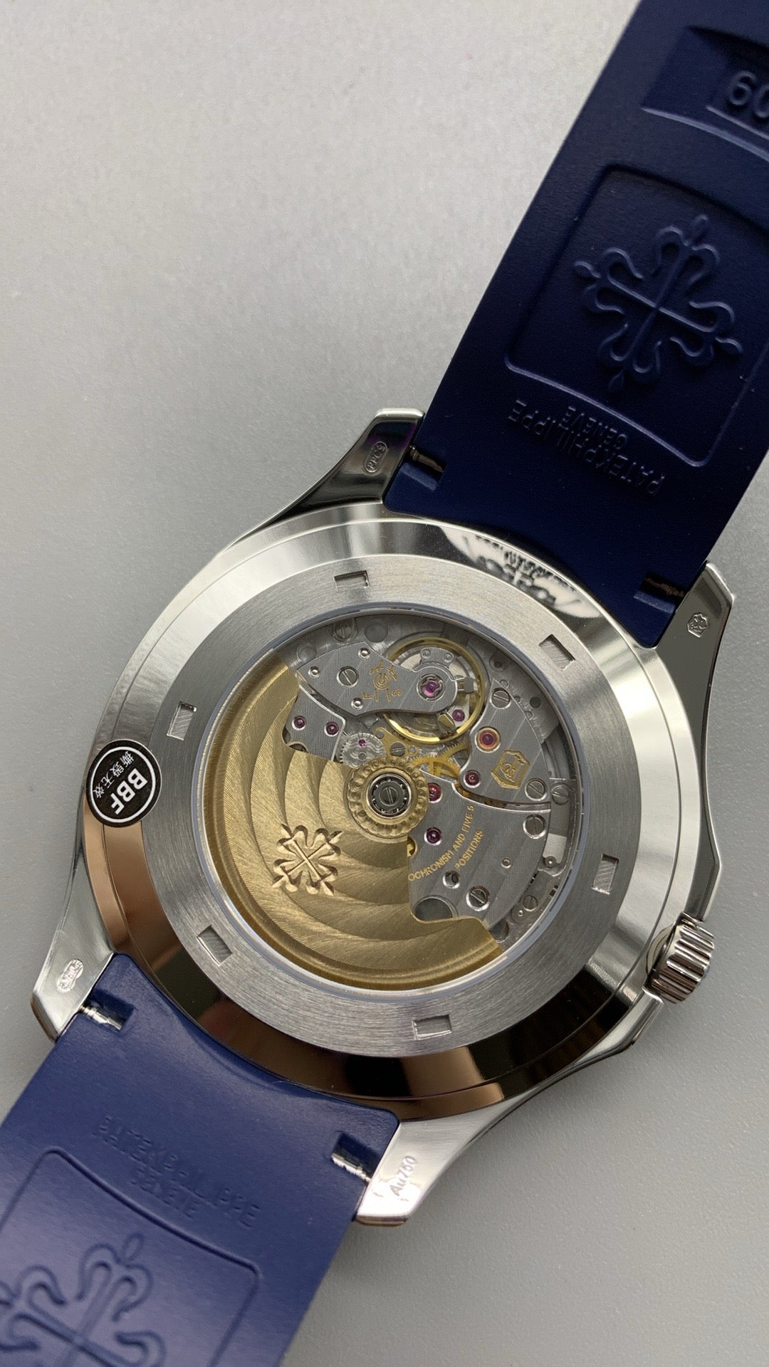 Patek Philippe Aquanaut 5168G-001 Blue Dial - BBF SUPER CLONE - 3285 V3