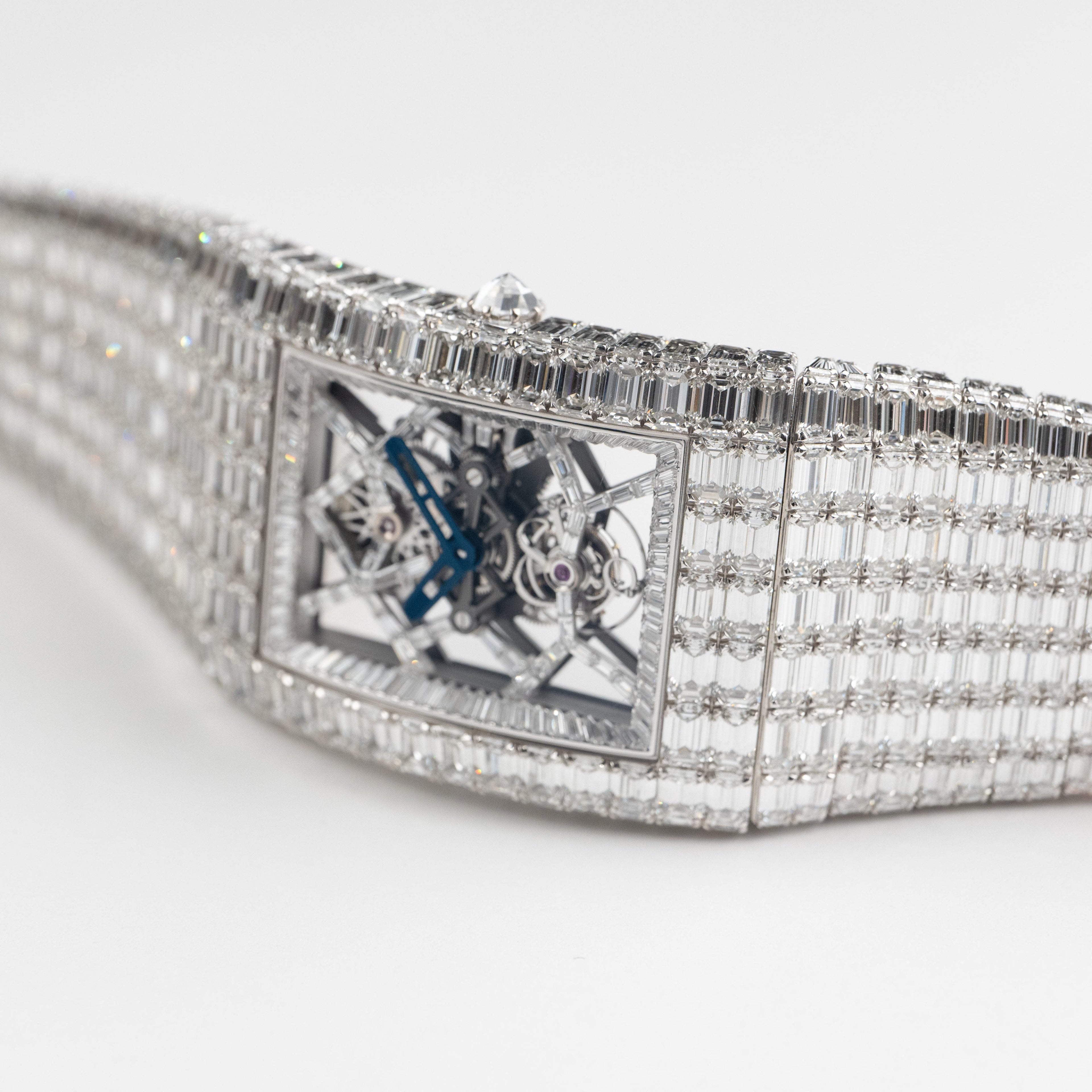 Jacob & Co. Billionaire III BL115.30.BD.AA.A30BD Tourbillon White Gold Diamond-Set Limited Edition of 18