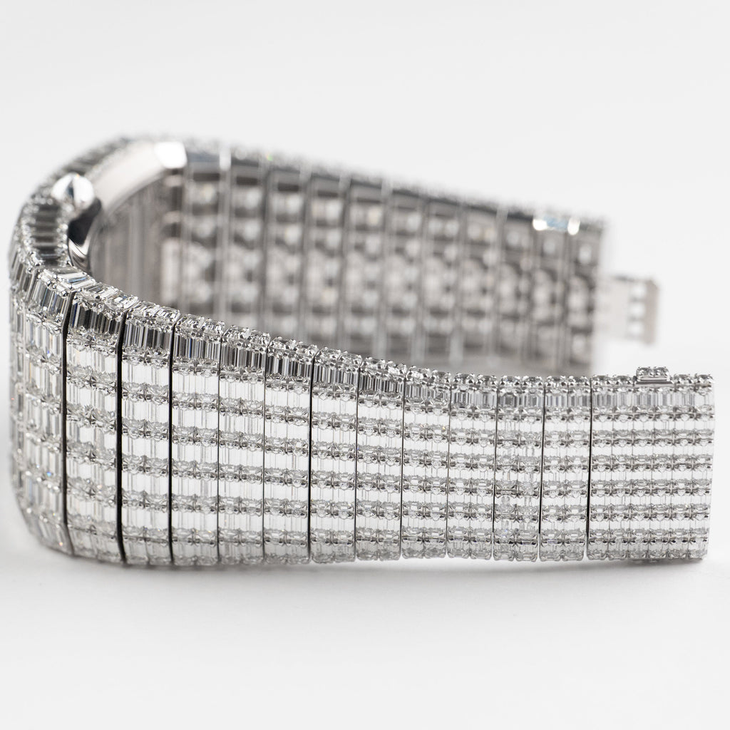 Jacob & Co. Billionaire III BL115.30.BD.AA.A30BD Tourbillon White Gold Diamond-Set Limited Edition of 18