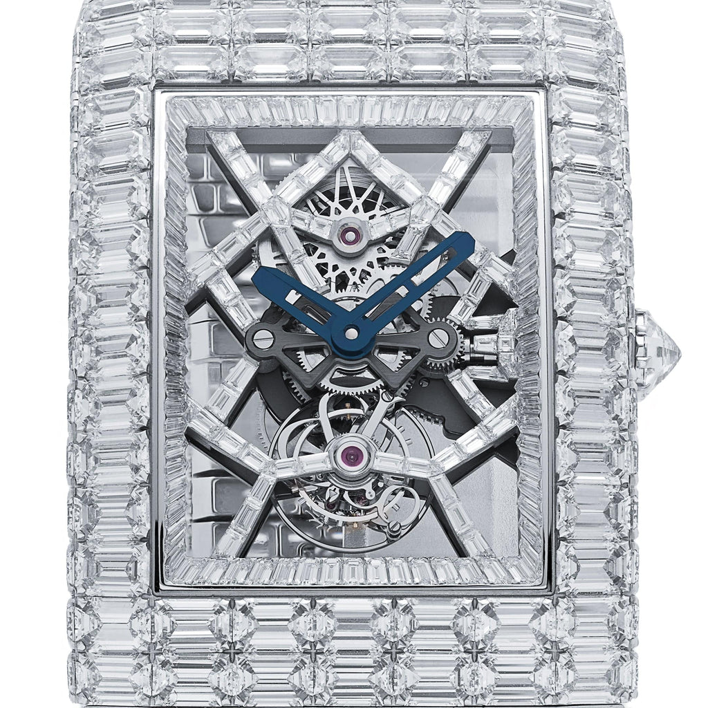Jacob & Co. Billionaire III BL115.30.BD.AA.A30BD Tourbillon White Gold Diamond-Set Limited Edition of 18