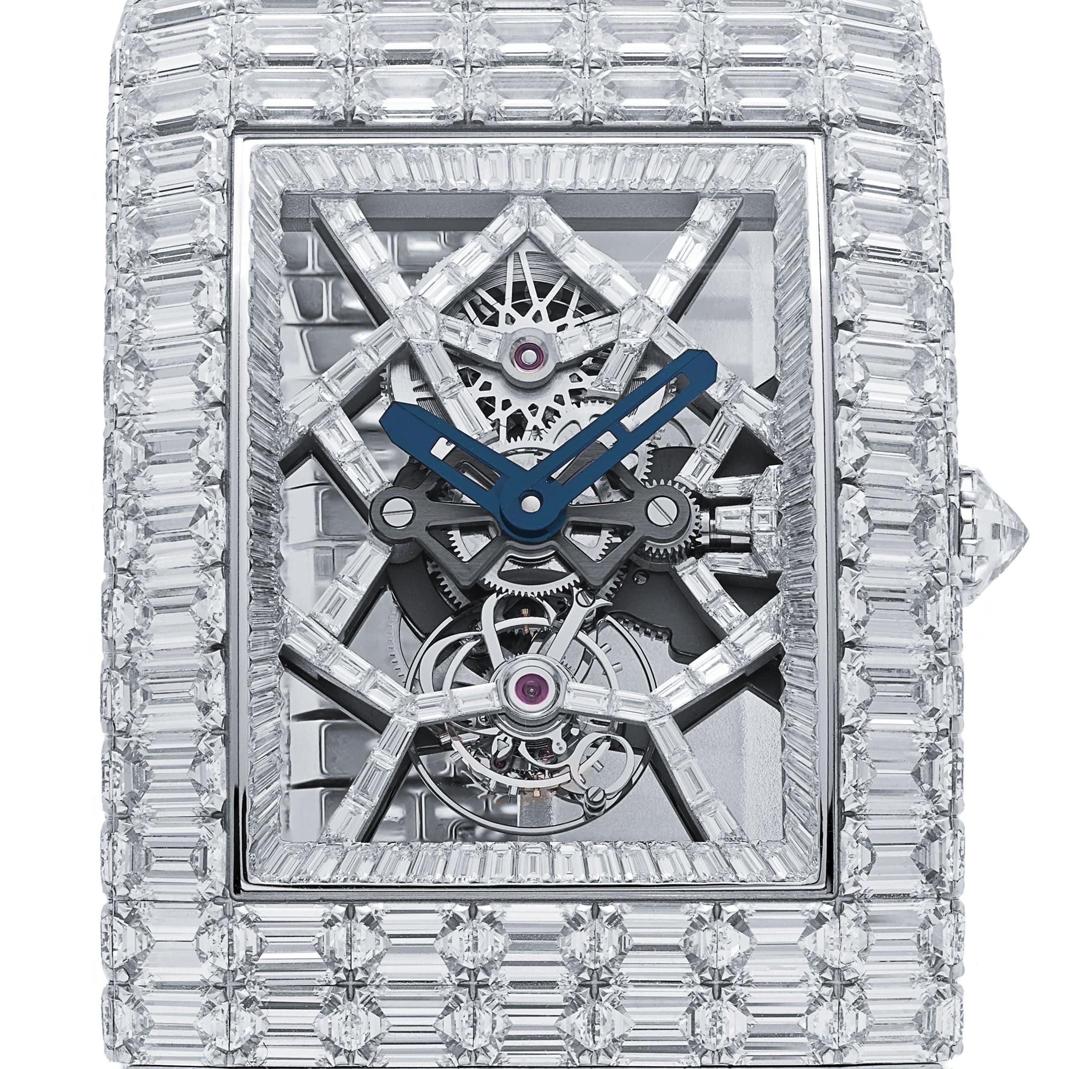 Jacob & Co. Billionaire III BL115.30.BD.AA.A30BD Tourbillon White Gold Diamond-Set Limited Edition of 18