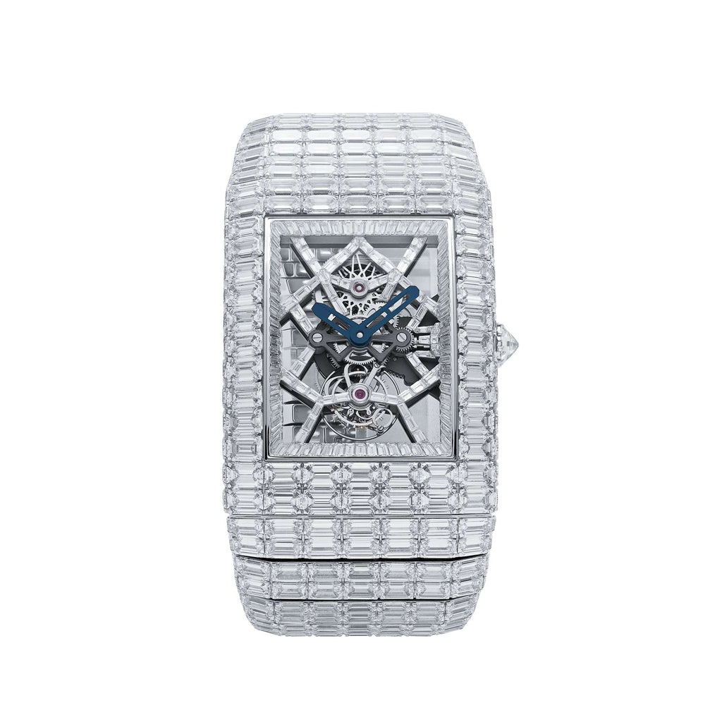 Jacob & Co. Billionaire III BL115.30.BD.AA.A30BD Tourbillon White Gold Diamond-Set Limited Edition of 18