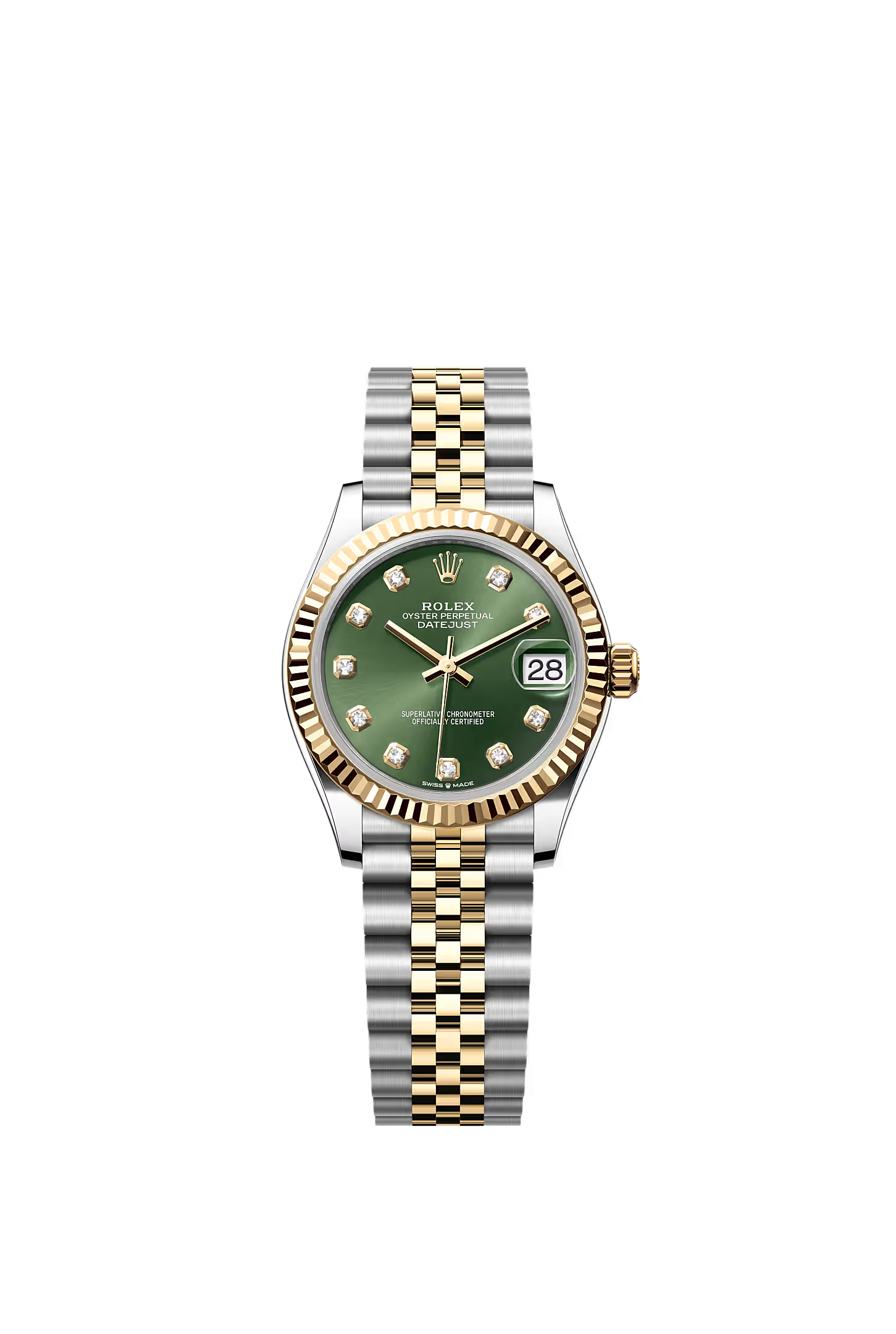 Rolex Datejust 31 Oystersteel Yellow Gold