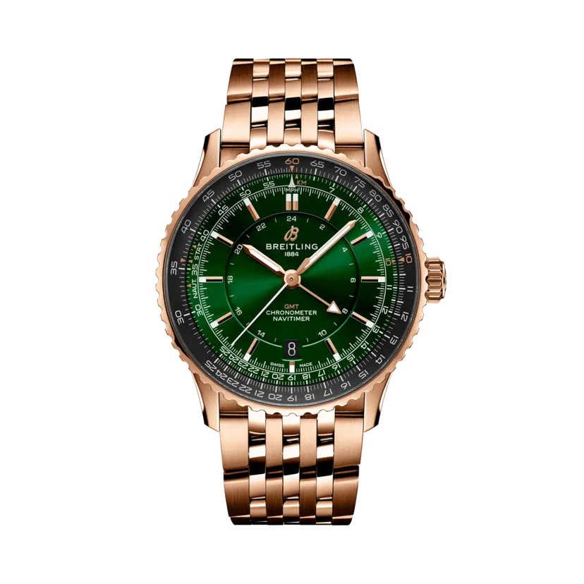 Breitling Navitimer Automatic GMT 41 – Green Dial – R32310251L1R1