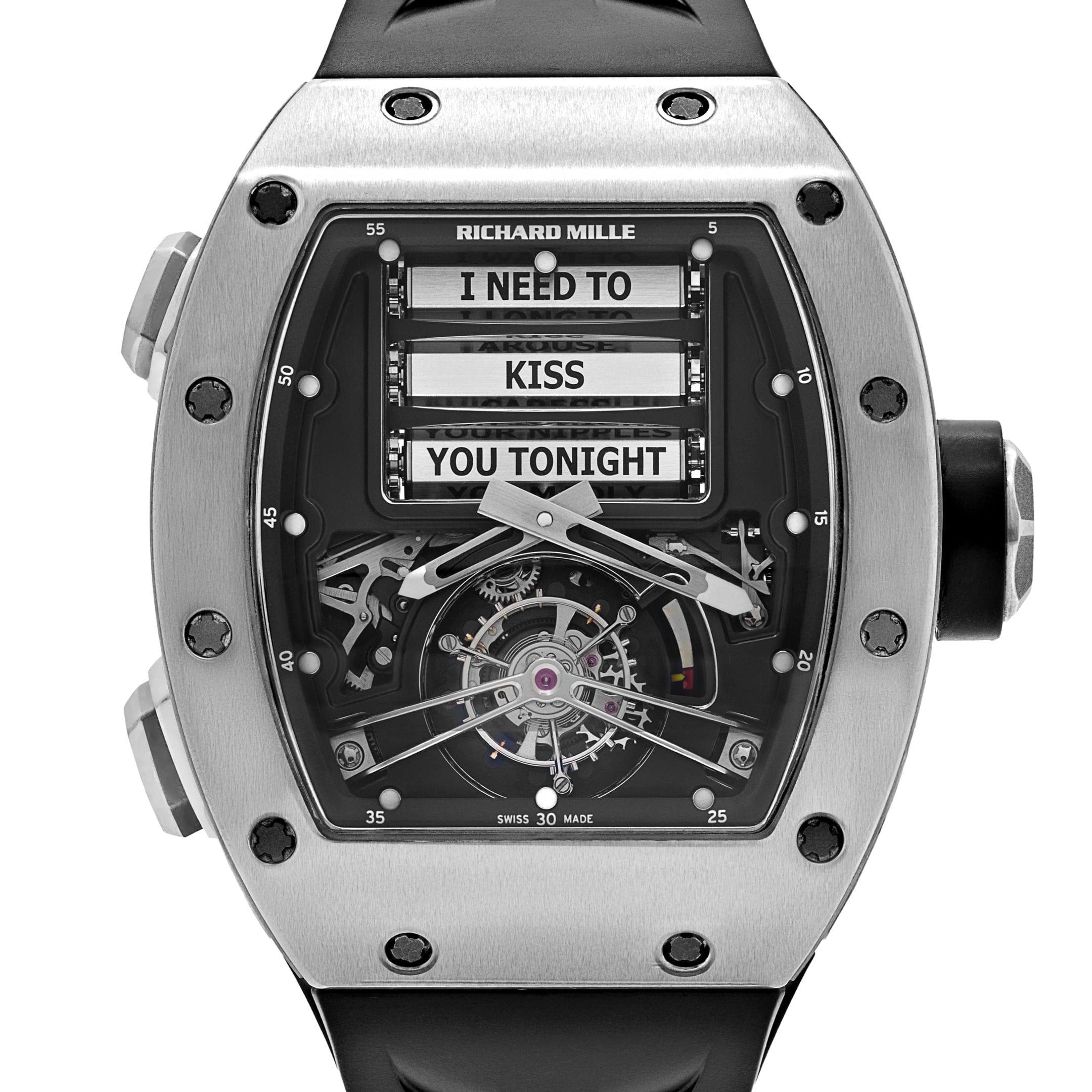 Richard Mille RM 69 Tourbillon Erotic Titanium Limited Edition of 30 (2016)