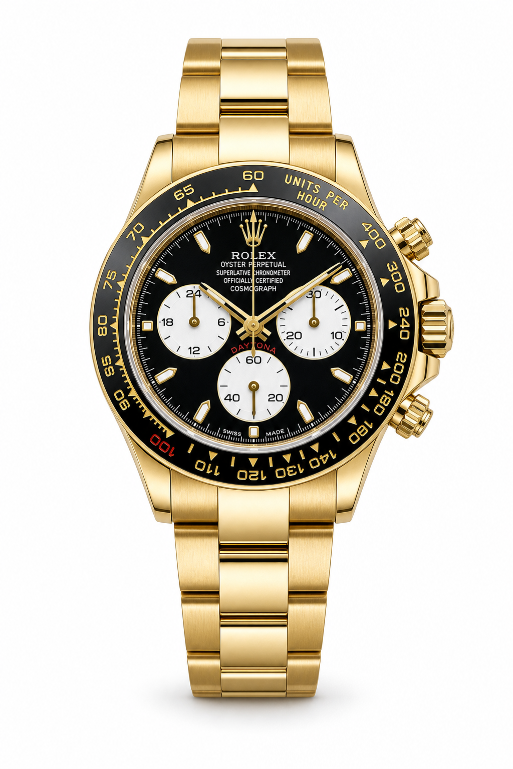 Rolex Daytona - Yellow Gold Meteorite