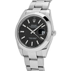 Rolex Datejust 41 126300 Stainless Steel Black Dial Jubilee