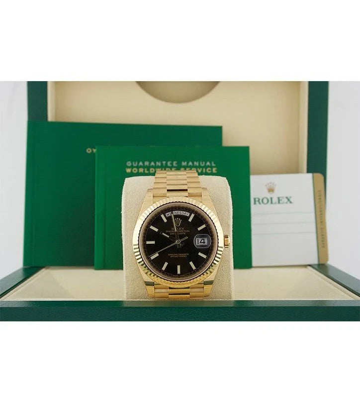 Rolex Day-Date 40 Black Dial